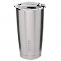 WOLFF Copo Térmico De Aço Inox Parede Dupla Com Tampa 600ml Prata na Amazon