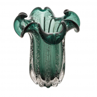 WOLFF - Vaso De Vidro Italy Verde Esmeralda 19cm X 24cm na Amazon