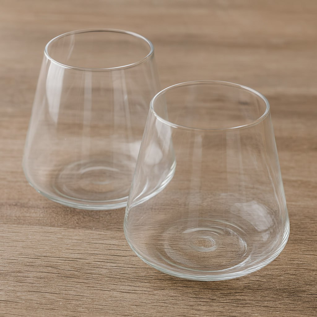 WOLFF – Conjunto 2 Copos de Vidro Borossilicato 250ml na Amazon