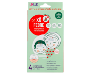 Xô Febre – compressas refrescantes para alivio da febre, Likluc na Amazon