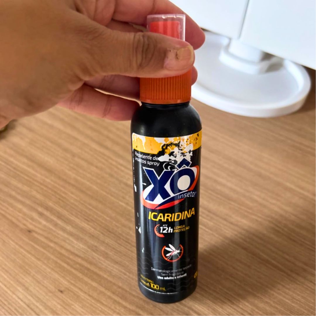 Xô Inseto Spray Icaridina Repelente 100mL na Amazon