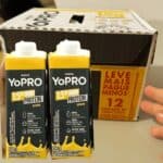 YoPRO Bebida Láctea UHT Banana 15g de proteínas 250ml – 12 unidades na Amazon