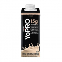 YoPRO Bebida Láctea UHT Coco Com Batata-Doce 15g De Proteínas 250ml na Amazon