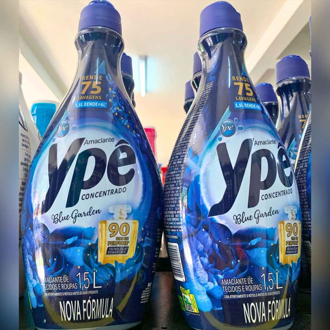 Ypê Amaciante Concentrado Blue Garden 1,5L na Amazon