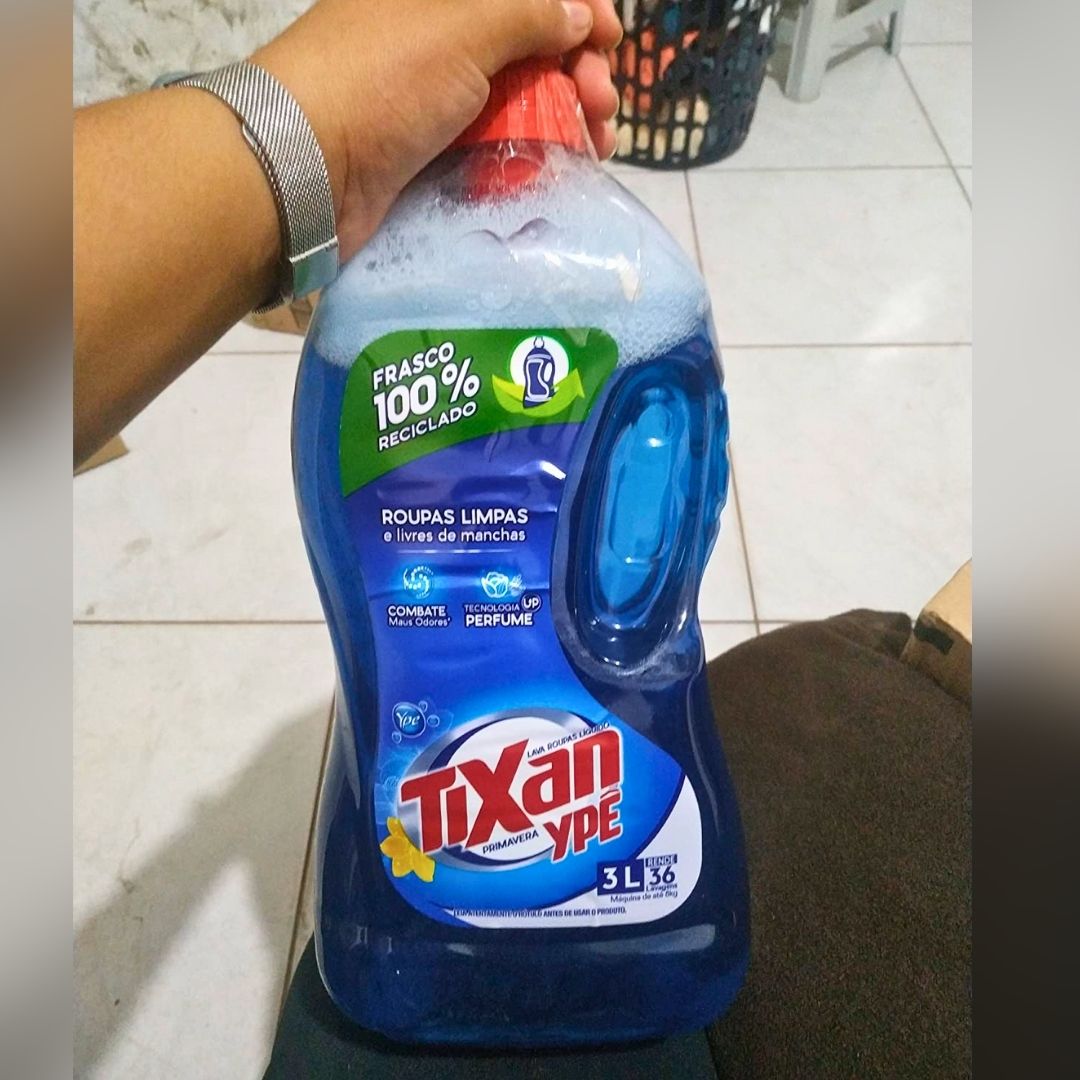 Ypê Lava Roupas Líquido Tixan Primavera 3L na Amazon