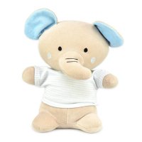 Zip Elefante Camiseta Listrada Azul Bebê na Amazon
