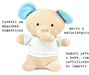 Zip Elefante Camiseta Listrada na Amazon