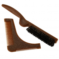 ZKMAGIC Kit Barbeiro (Escova Barba/Pente Modelor) Eco Line Marilu na Amazon