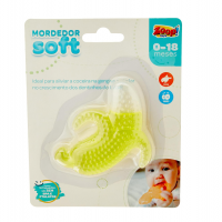 Zoop Toys Mordedor Infantil Soft Banana Amarelo Zp00510 na Amazon